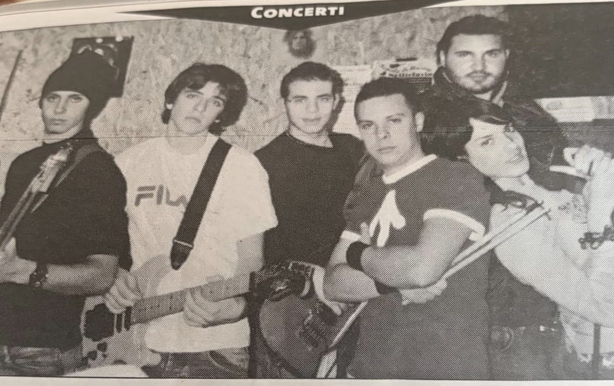 Photo placeholder: Friends, teenage complexes, and rock ’n’ roll.