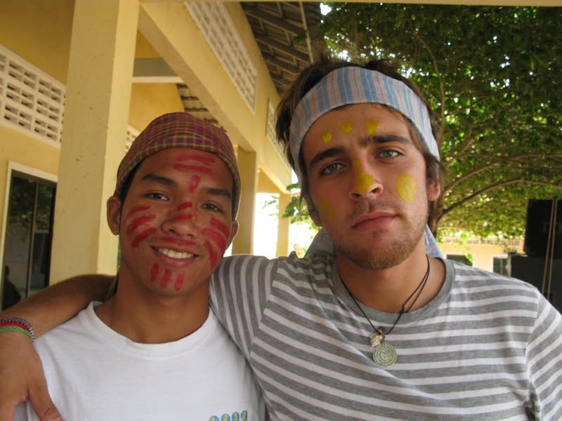 Community arts work in Cambodia